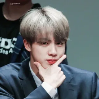 🐹 Jin K-Pop, Idol, Sänger, Hübsch, Süß, Promi telegram sticker