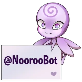 🦋 @NoorooBot whatsapp sticker