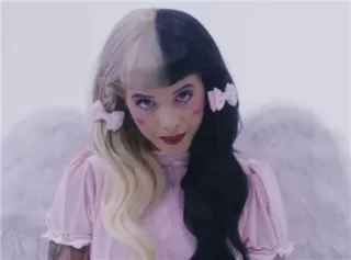😶 Melanie Martinez cantante, Melanie Martinez, Cry Baby, musica pop, alternative telegram sticker