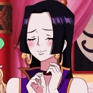 🖤 Boa Hancock One Piece Anime, Phụ nữ, Nhân vật, Boa Hancock, One Piece telegram sticker