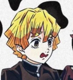 ⚡ Zenitsu Agatsuma Demon Slayer Anime, Manga, Demon Slayer, Zenitsu, Agatsuma telegram sticker