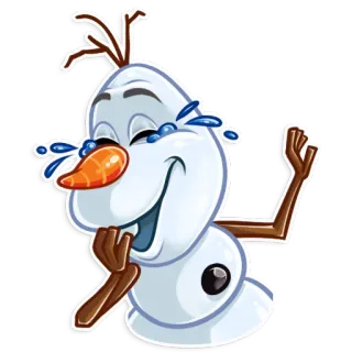 Olaf whatsapp stickers