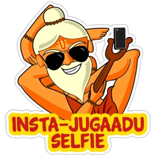 Cool Baba telegram stickers