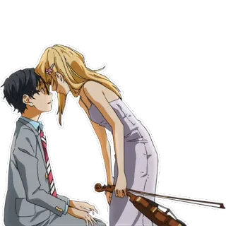 Shigatsu wa Kimi no Uso @Nekosticker telegram stickers