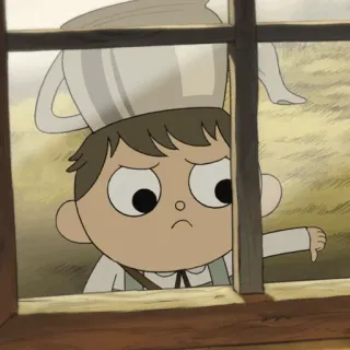 🍫 Greg Over the Garden Wall 卡通, 差评, 花园墙外, 格雷格 telegram sticker