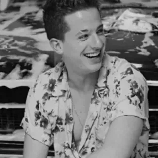 ✨ Charlie Puth Musiker, Sänger, Promi, Porträt, Person whatsapp sticker