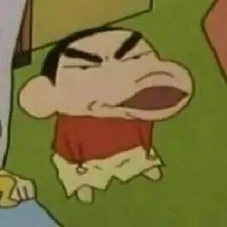 🌱 Shin-chan Nohara Crayon Shin-chan Anime, Crayon Shin-Chan, Shin-Chan, Cartoni animati whatsapp sticker