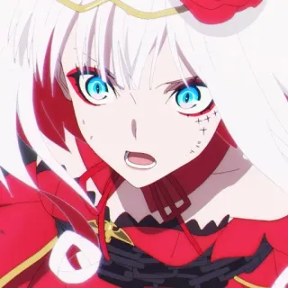 🥀 Anime, Personaggio, Illustrazione, Cartone animato, Ritratto, Femmina telegram sticker