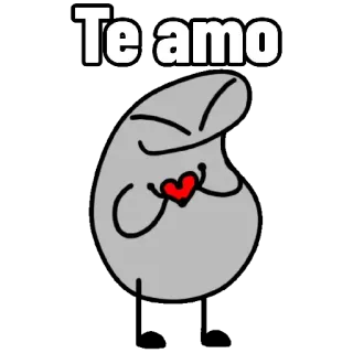 🤗 Te amo amour, coeur, affection, espagnol, je t'aime whatsapp sticker