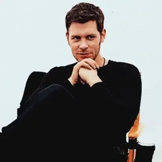 🔥 Klaus Mikaelson The Originals Joseph Morgan, vampire, The Vampire Diaries, acteur, série TV telegram sticker