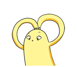 ❤ Cartoon, Grappig, Sticker, Personage telegram sticker
