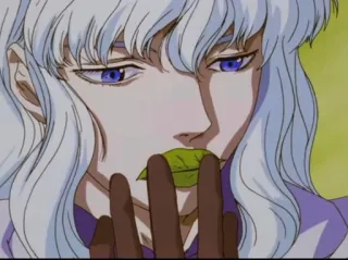 👄 Griffith Berserk anime, griffith, berserk, manga, character telegram sticker