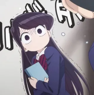 🪁 Komi Shouko Komi Can't Communicate Anime, Komi Can't Communicate, Komi Shouko, Mangá, Fofo, Kawaii, Estudante telegram sticker