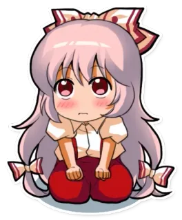 😰 Аниме, Манга, Чиби, Милый, Каваии telegram sticker