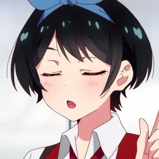 Sarashina Ruka telegram stickers