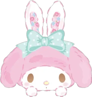 ☺️ My Melody My Melody, Sanrio, cute, bunny, kawaii, cartoon telegram sticker