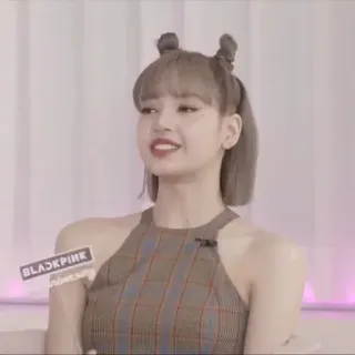 🪶 Lisa BLACKPINK K-pop, musica, idol, cantante, gruppo, BLACKPINK, celebrità whatsapp sticker