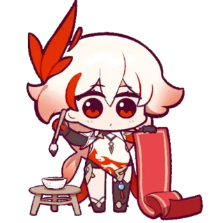 😟 Kaedehara Kazuha Genshin Impact anime, video game, genshin impact, kaedehara kazuha, kazuha telegram sticker