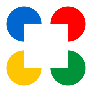 🔵 kolorowy, geometryczny, abstrakcyjny, koło, design, kształt, sztuka telegram sticker