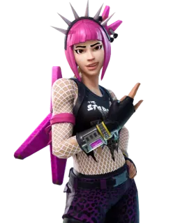 🙅‍♀ THE STAR fortnite, game, nhân vật, skin telegram sticker