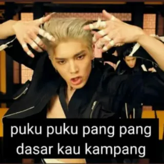 😆 puku puku pang pang dasar kau kampang Meme, Lucu, Meme internet, Ekspresi, Viral, Slogan telegram sticker