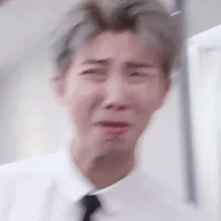 😭 pleurer, triste, émotion, visage, contrarié telegram sticker