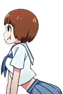 😠 Matoi Ryuuko Kill la Kill 애니메이션, 교복, 킬라킬, 마토이 류코, 애니메이션, 만화 telegram sticker