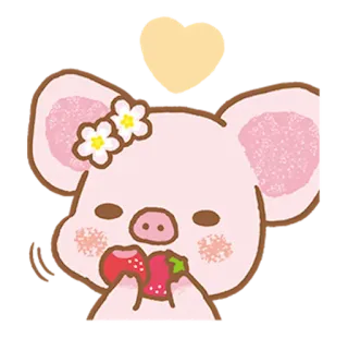 kawaii_piggy telegram stickers