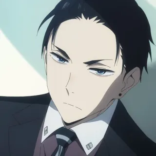💵 Daisuke Kambe The Millionaire Detective Balance: Unlimited Anime, Männlich, Anzug, Detektiv, Millionär, Daisuke Kambe, The Millionaire Detective Balance: Unlimited telegram sticker