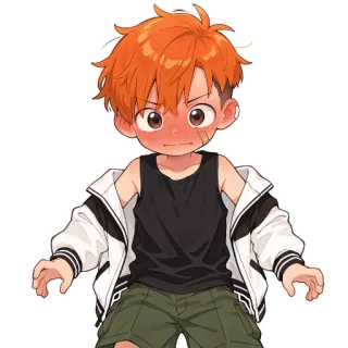 😳 Shoyo Hinata Haikyu!! telegram sticker