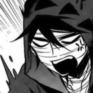 😡 Isaac Foster Angels of Death Anime, Manga, Isaac Foster, Zack, Angels of Death, Personaggio, arrabbiato telegram sticker
