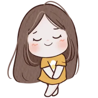 🐰 Kartun, Gadis, Lucu, Ramah, Kawaii, Sapaan telegram sticker