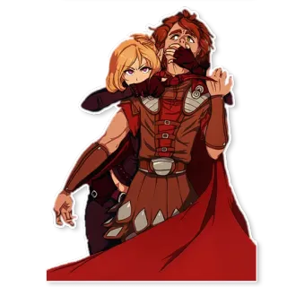 😶 Anime, Cekik, Mencekik, Kartun, Perkelahian, Kekerasan telegram sticker