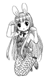 💃 兔女郎, 动漫, 漫画, 可爱, 绘画 telegram sticker