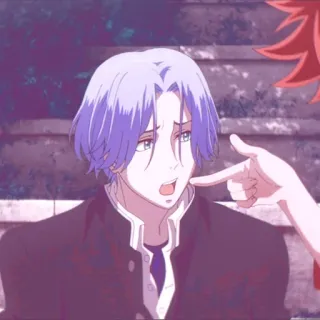 🧊 Reki Kyan SK8 the Infinity anime, sk8 the infinity, reki kyan, anime character, digital illustration, cartoon telegram sticker