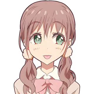 ☺️ อนิเมะ, ผู้หญิง, น่ารัก, การ์ตูน, ภาพเหมือน telegram sticker