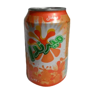 🍹 بتقال mirinda, naranja, refresco, bebida, brebaje telegram sticker