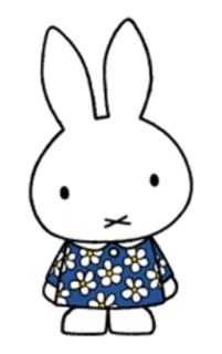 Nijntje / Miffy telegram stickers