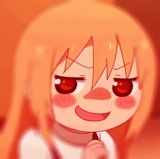 😏 Аниме, Самодовольный, Лицо, Выражение, Мультфильм, Девушка telegram sticker
