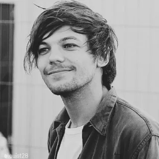 😺 Louis Tomlinson @louist28 pessoa, homem, cantor, celebridade, louis tomlinson, retrato telegram sticker