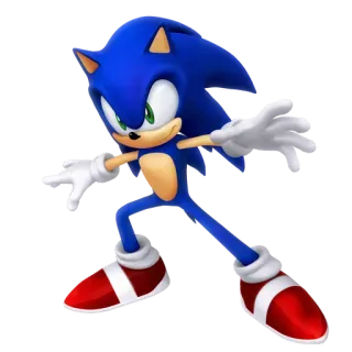 🔋 Sonic ソニック, ハリネズミ, 青, スピード, ビデオゲーム, アニメ telegram sticker