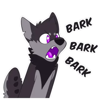 🔊 BARK
BARK
BARK cão, animal, desenho animado, latido, peludo telegram sticker