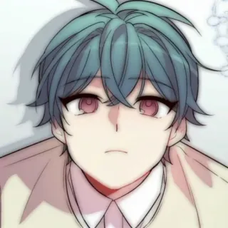 💬 Anime, Manga, Chico, Personaje, Retrato, Ilustración telegram sticker