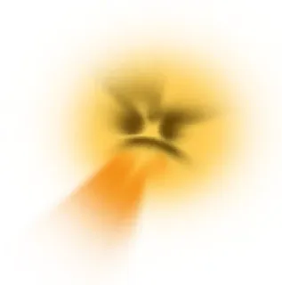 🤔 emoji, angry, fire, expression, cartoon telegram sticker