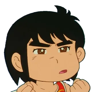 😕 anime, cartoon, character, animation telegram sticker