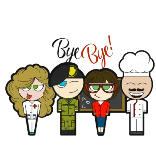 AMADOLLS - NURSE telegram stickers