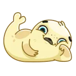Polar Pup | @Premium_Emojis_Telegram telegram emojis 👋