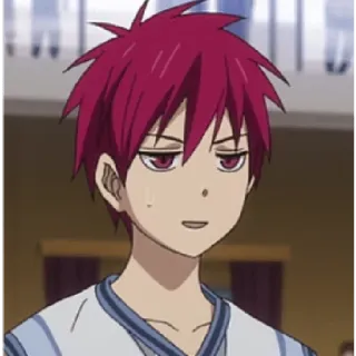 🎭 Akashi Seijuro Kuroko no Basket Anime, Mangá, Akashi, Seijuro, Kuroko, Basquete telegram sticker