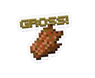 Minecraft Stickers Pack @MCPETime telegram stickers