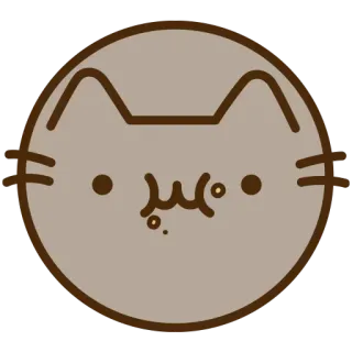 Pusheen -- @tlive whatsapp stickers